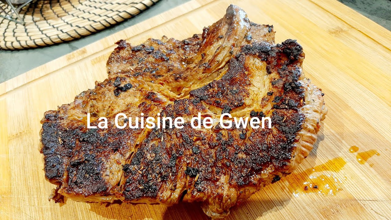 Côte de bœuf au Thermoplongeur  cuisson basse température sous vide