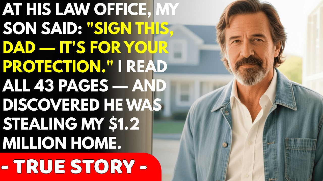 At His Law Office, My Son Said: 