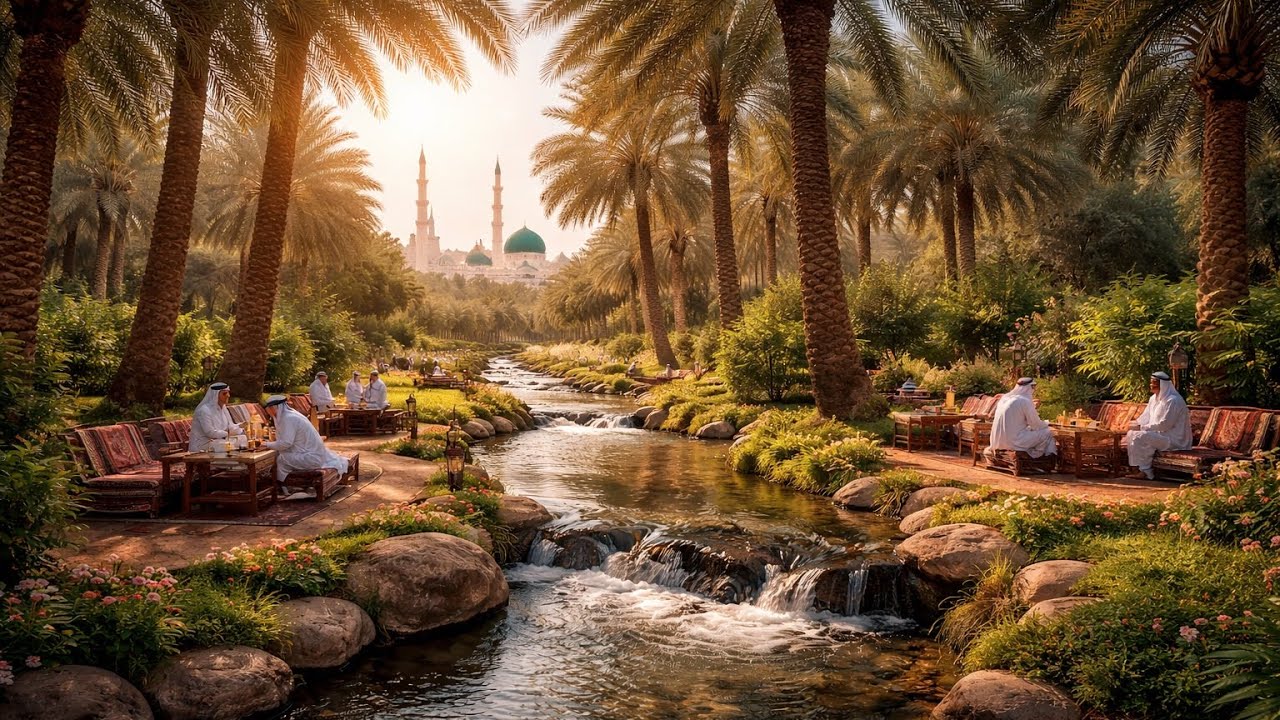 بستان المستظل بالمدينة المنوره أو ل مكان وصله الرسول صلى الله عليه وسلم بعد الهجرة