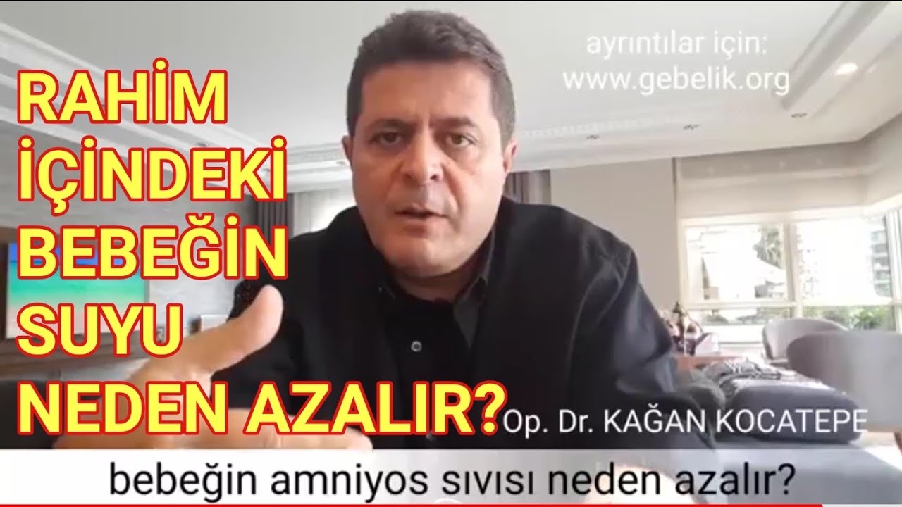 Rahim içinde bebeğin suyu yani amniyon sıvısı neden azalır (oligohidramniyos)? Bir sorun oluşur mu?