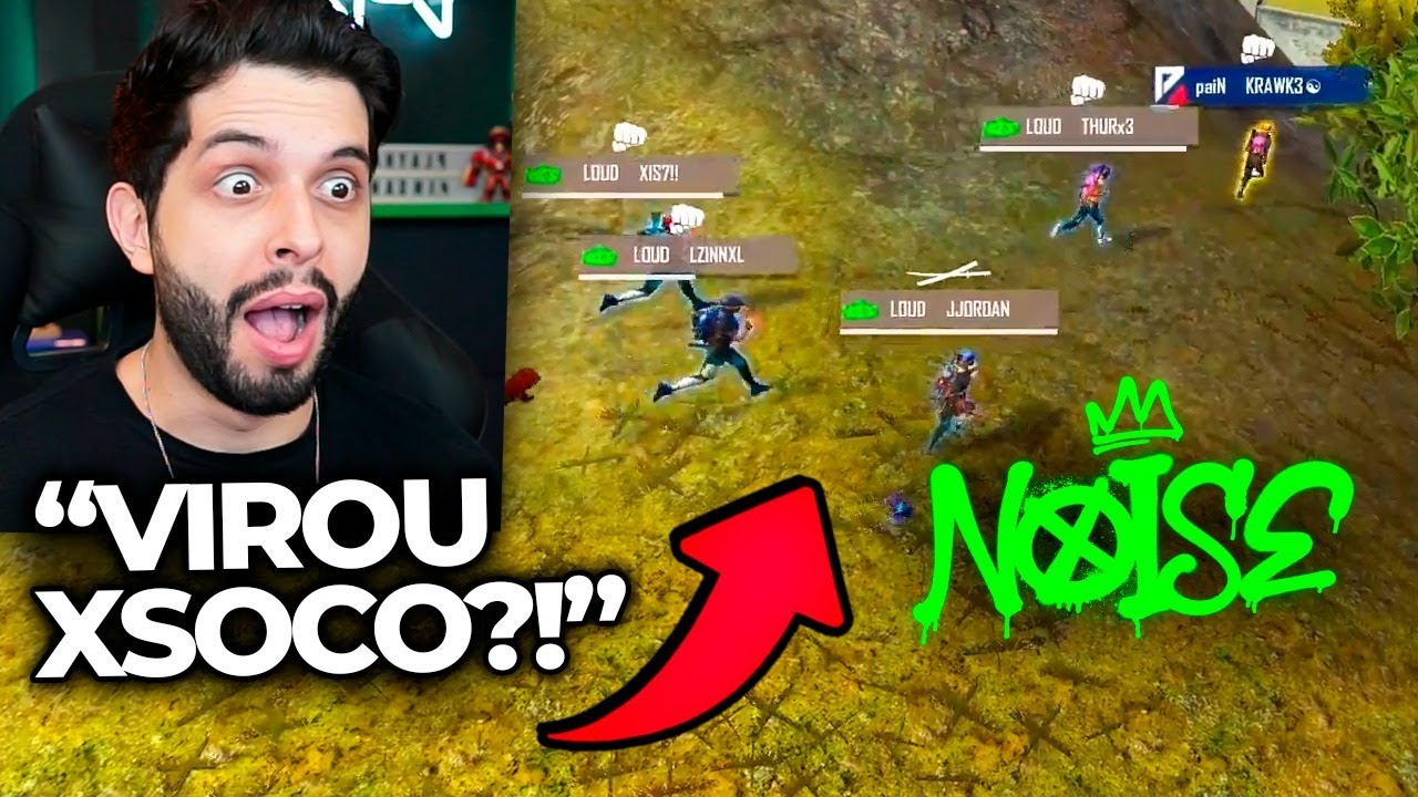PLAYHARD REAGINDO A LOUD CAMPEÃ DE MAIS UMA NFA!! FREE FIRE
