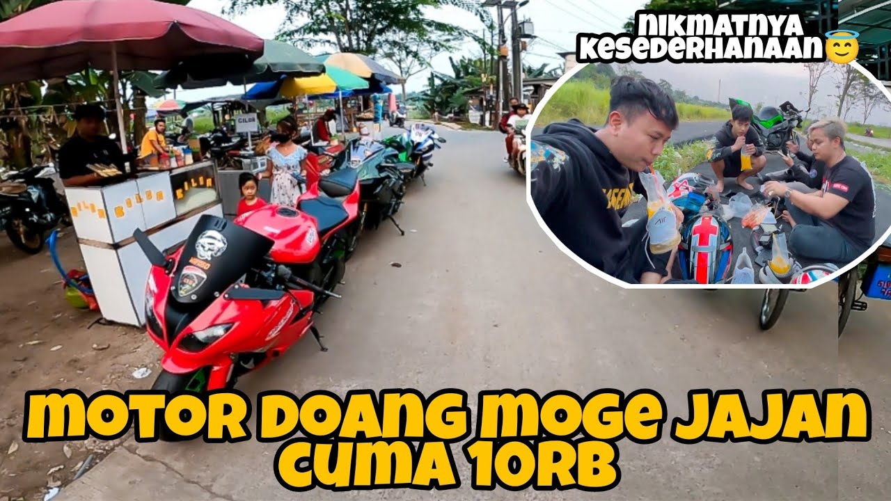NINJA H2 ZX6R DAN MOGE R6 JAJAN 10RB BIKIN REPOT ORANG SEKITAR