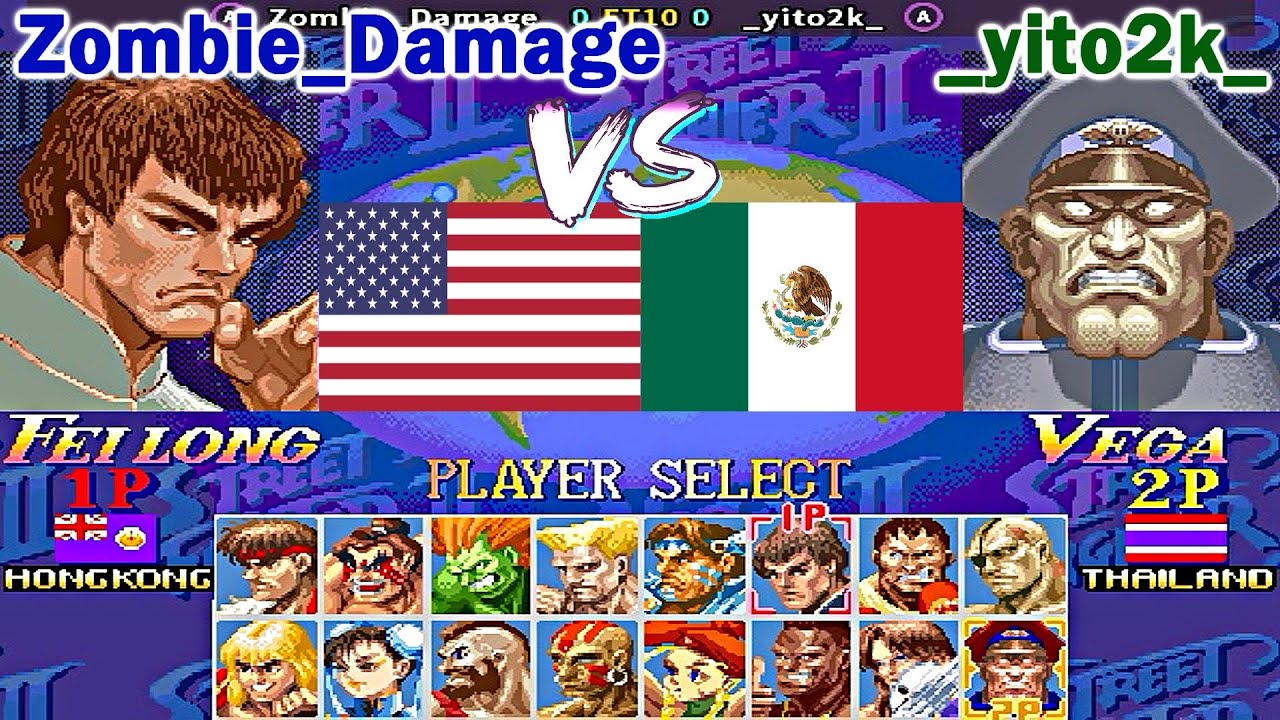 Super Street Fighter II X: Grand Master Challenge - Zombie_Damage vs _yito2k_ FT10 [Rematch]