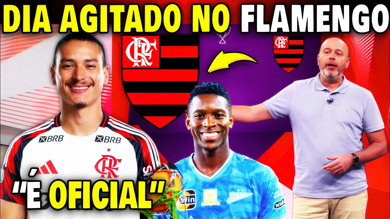 💥BOMBA! GE CONFIRMOU AGORA! FOI ANUNCIADO! O MAIOR REFORÇO CHEGOU! NOTÍCIAS DO FLAMENGO HOJE!
