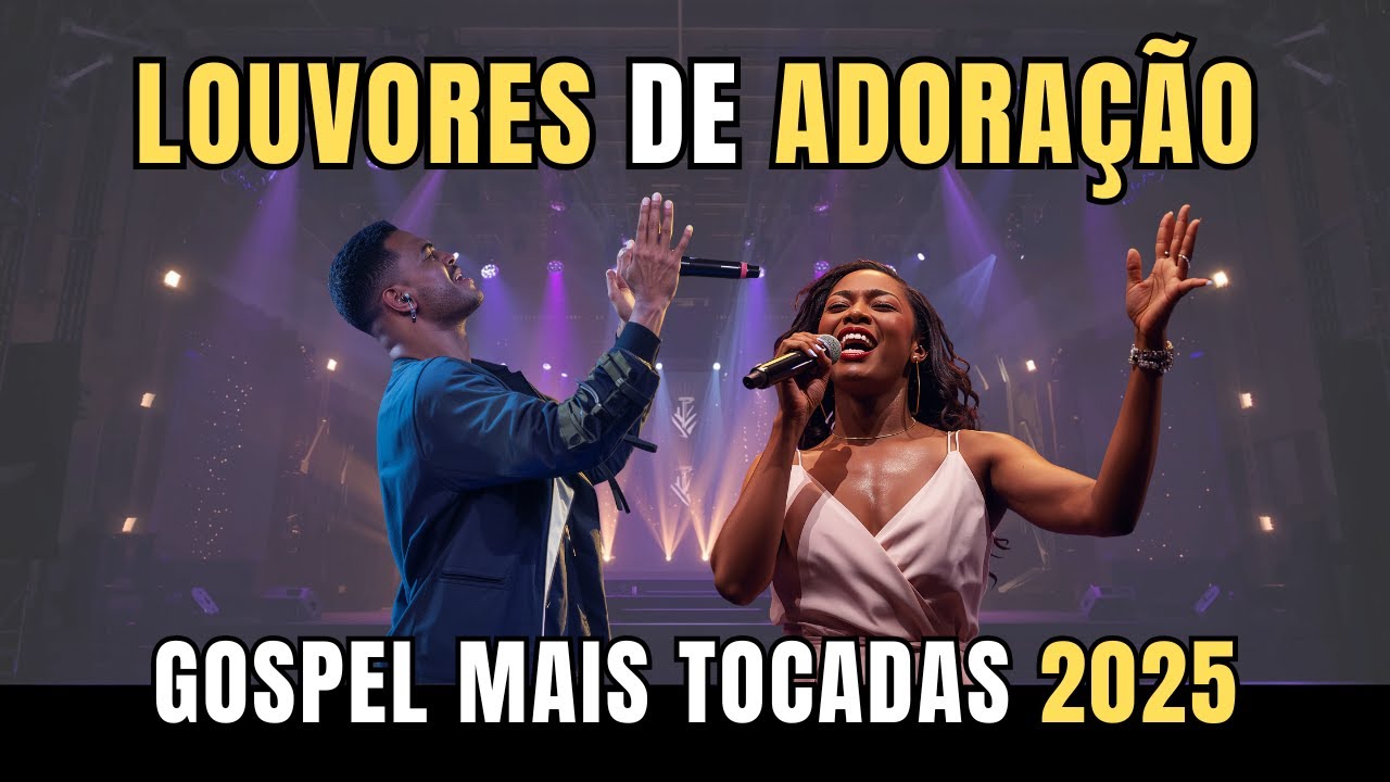 Novos Louvores de Adoração 2025 | Músicas Gospel Autorais | 1 Hora Sem Parar