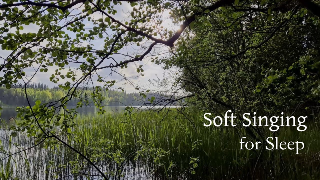 🌙 Humming by a Nordic Lake | Gentle Singing for Sleep, Calm & Meditation