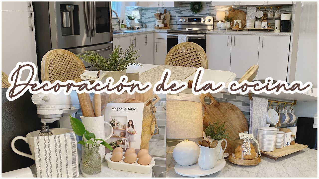 NUEVA DECORACIÓN 2024|IDEAS PARA DECORAR TU COCINA|COLORES NEUTROS