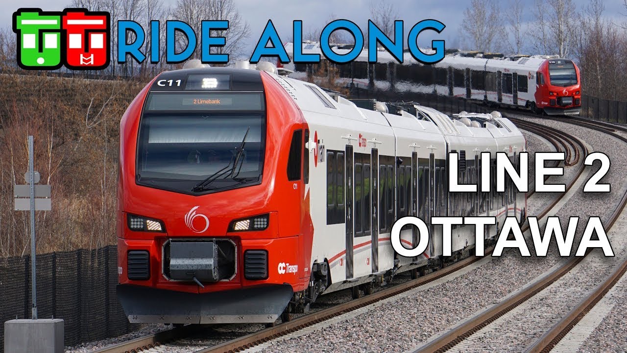 TT Ride Along - OC Transpo Line 2 - Bayview to Limebank Preview Ride (2024)