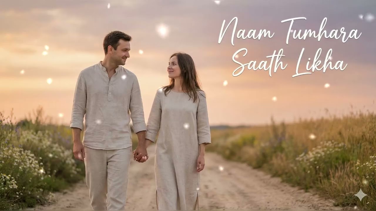 Naam Tumhara Saath Likha | Poetic Romantic Lofi | Soulmate Love Song 2026