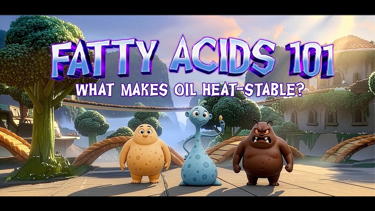 VIDEO 3: FATTY ACIDS 101 WHAT MAKES OIL HEAT STABLE