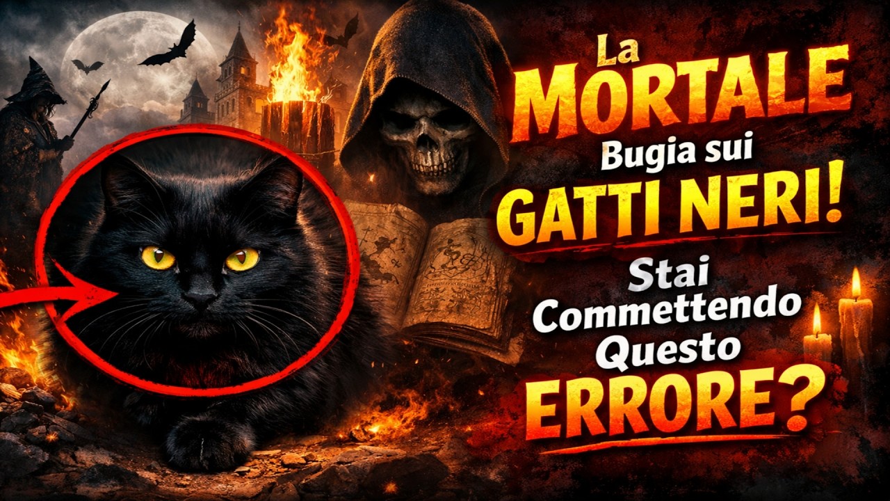La MORTALE Bugia sui Gatti Neri: Stai Commettendo Questo Errore? 🙀