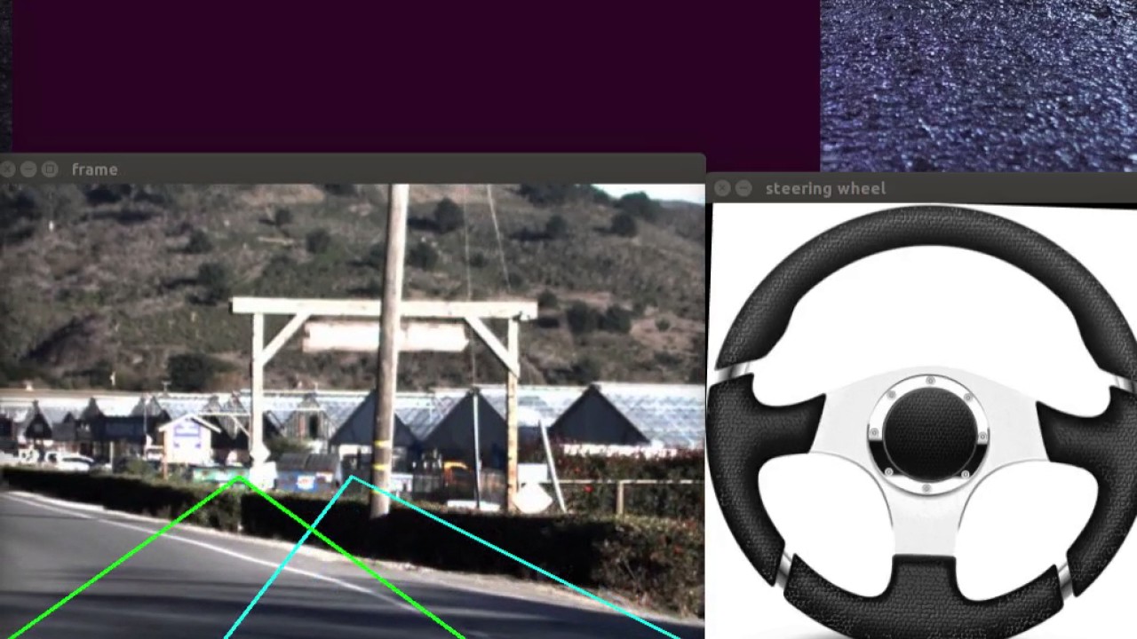 Building Self Driving Car  - Driving on Udacity HMB testset, no training on any Udacity Dataset