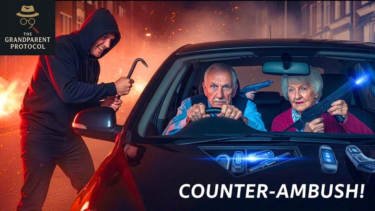 The Carjacker Thought They Were Easy Targets — The Old Couple’s MI6 COUNTER-AMBUSH Turned the Night!