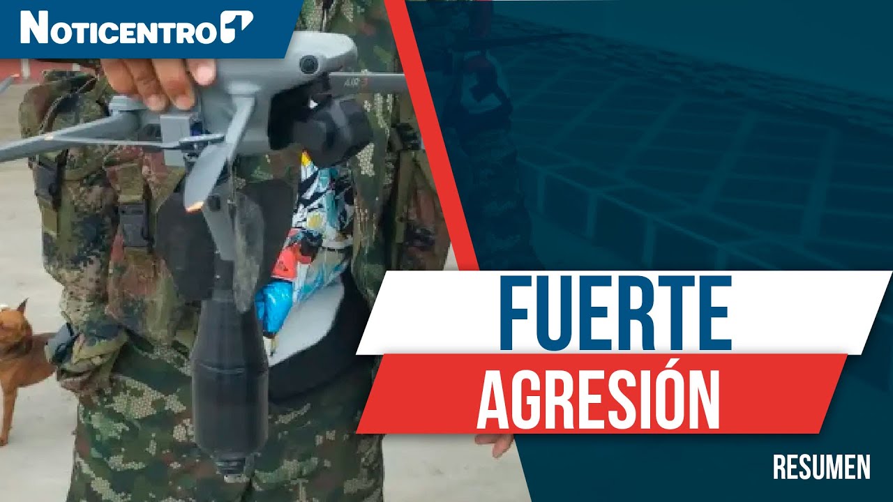 Violencia en el Cauca: disidencias atacan con drones explosivos | Resumen de Noticias Noticentro