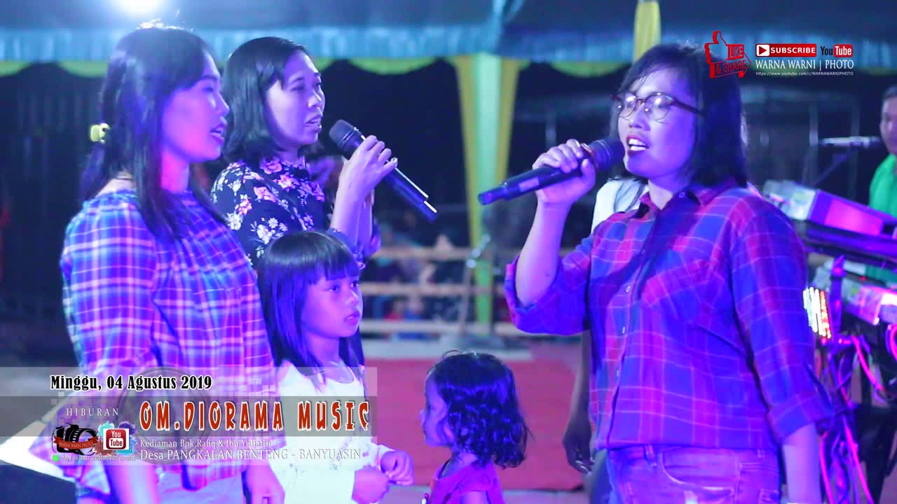 #dangdutpalembang #dangduthits OM.DIORAMA  || WARNAWARNI || Live PANGKALAN BENTENG Banyuasin