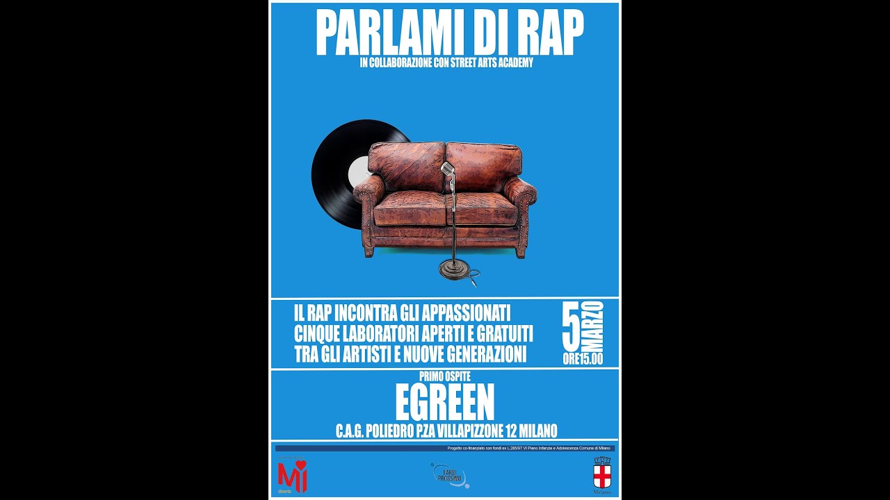 PARLAMI DI RAP EP1 - EGREEN