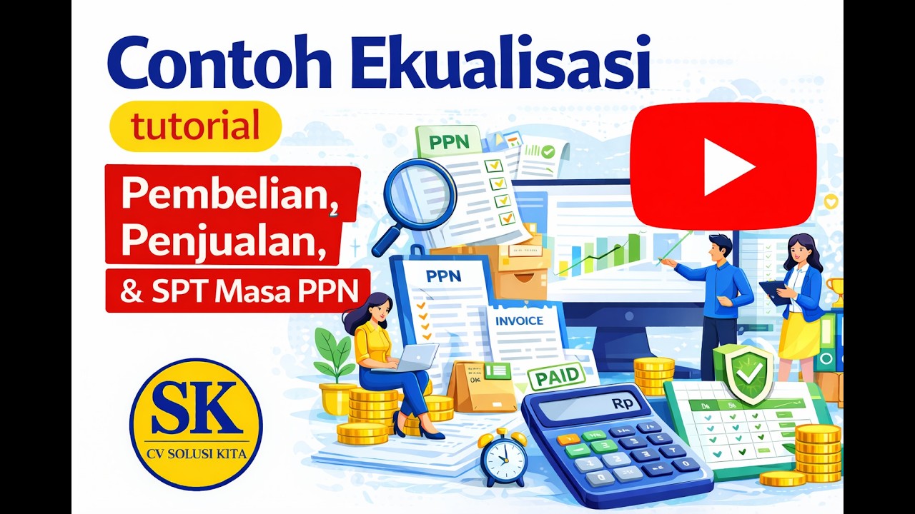 Contoh Equalisasi Data Pembelian, Penjualan dan SPT Masa PPN