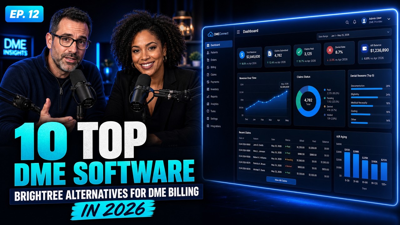 Top 10 Brightree Alternatives for DME Billing in 2026