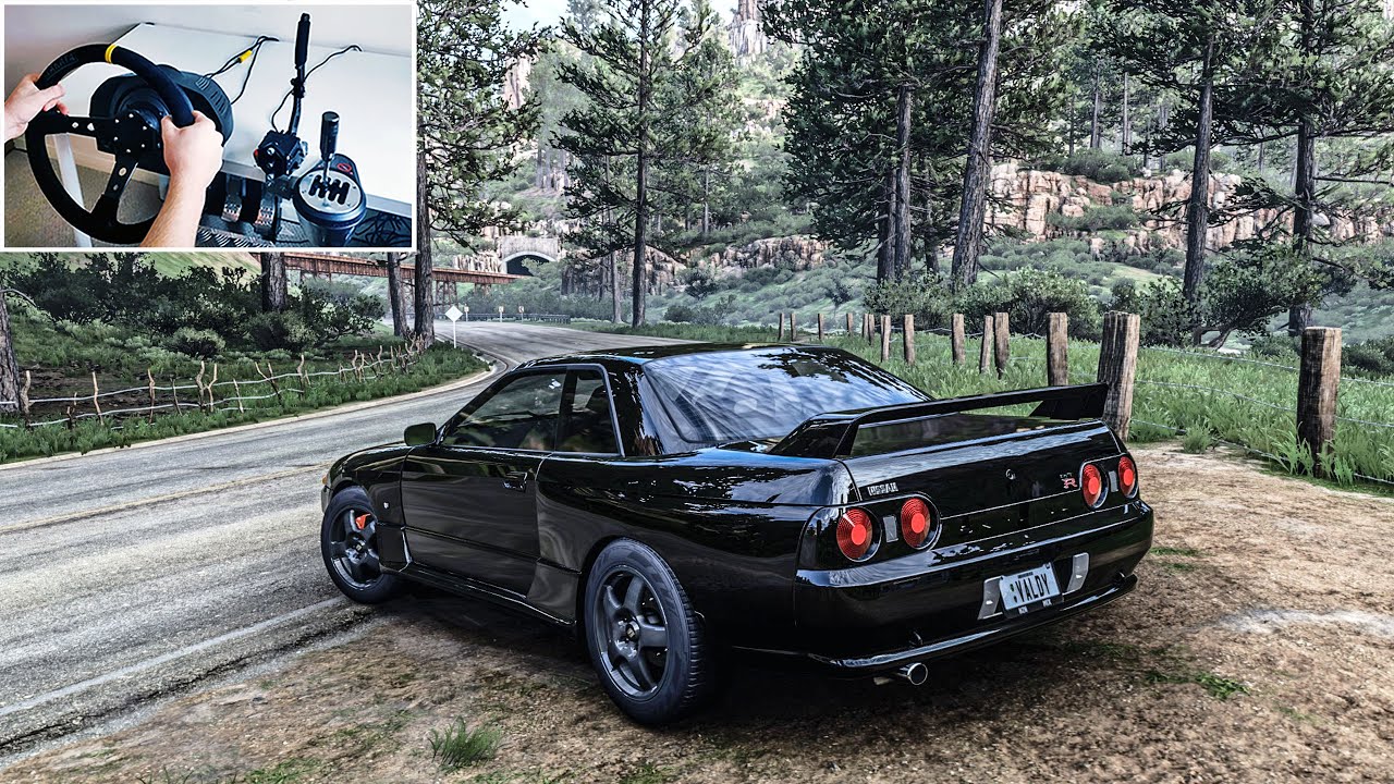 700HP Nissan Skyline R32 GT-R V-SPEC - Forza Horizon 5 (Steering Wheel + Shifter) Gameplay