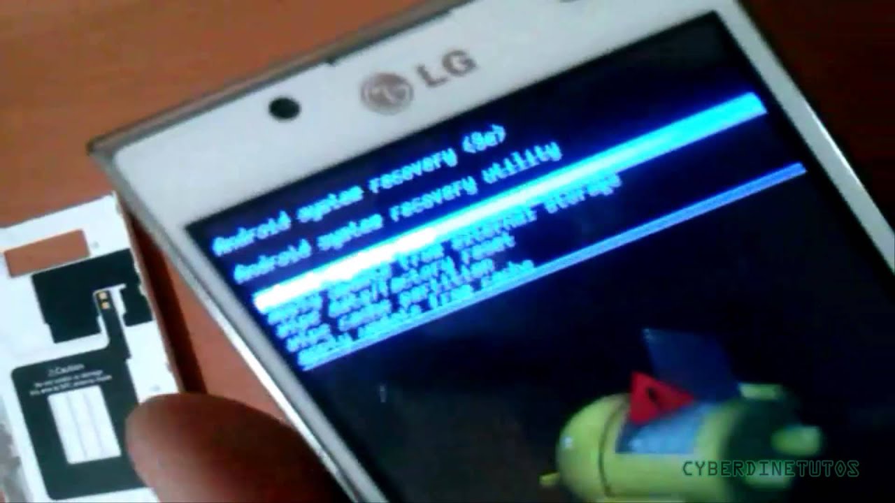 FORMATEAR LG OPTIMUS L7 P700 HARD RESET