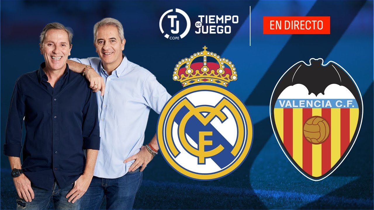 Directo del Real Madrid 4-0 Valencia CF en Tiempo de Juego COPE | LaLiga