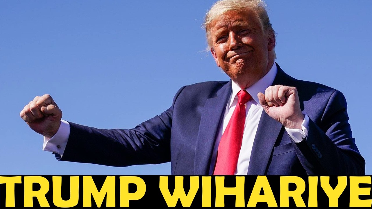 ISMAËL MWANAFUNZI: KUKI TRUMP AKUNDA CRAVATE ITUKURA NA COSTUME Y'UBURURU?IBIRYO AKUNDA N'UMUTEKERA