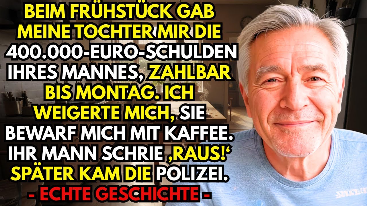 „Ich habe eine Überraschung für dich“, sagte meine Tochter und gab mir 400.000 € Schulden.