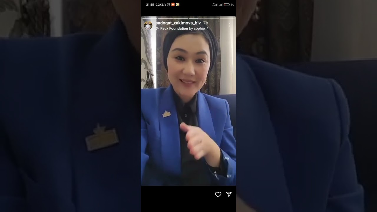 YUQORI KENGASH A'ZOSI IZUMRUD KAMANDA LIDERI SADOQAT XAKIMOVA