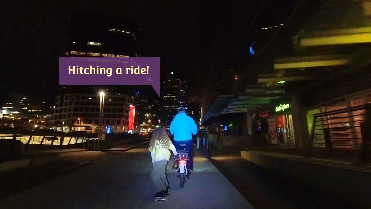False Creek Seawalls w/ Melvin (34km) - VoltBike Bravo (Hyperlapse 4K)
