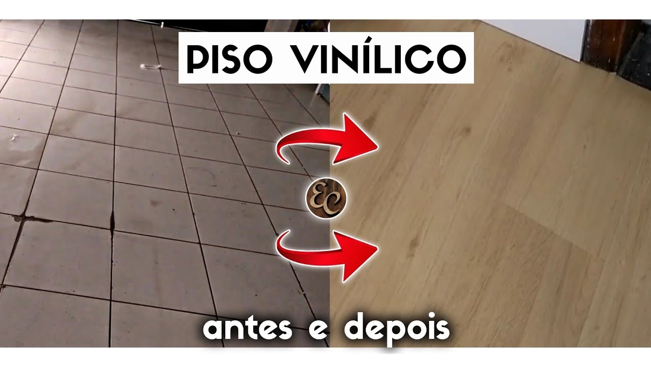 Piso Vinílico Em Cerâmica INSTALAÇÃO COMPLETA!!! // Eliel Carlos