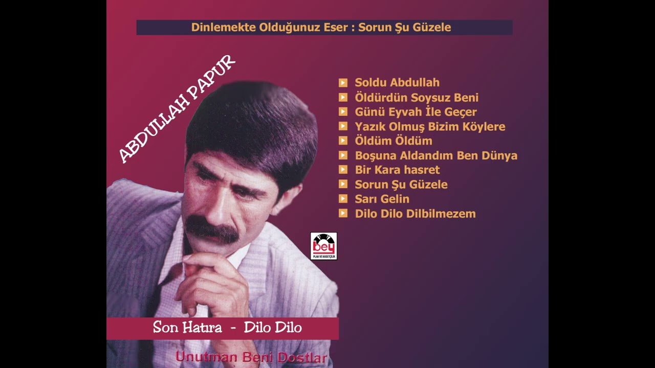Sorun Şu Güzele Tokatlımıdır - Abdullah Papur