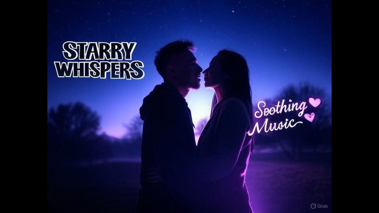 Starry Whispers &ndash; Soothing Romantic Music to Dream Under the Stars 💜 | GlowLyricHub
