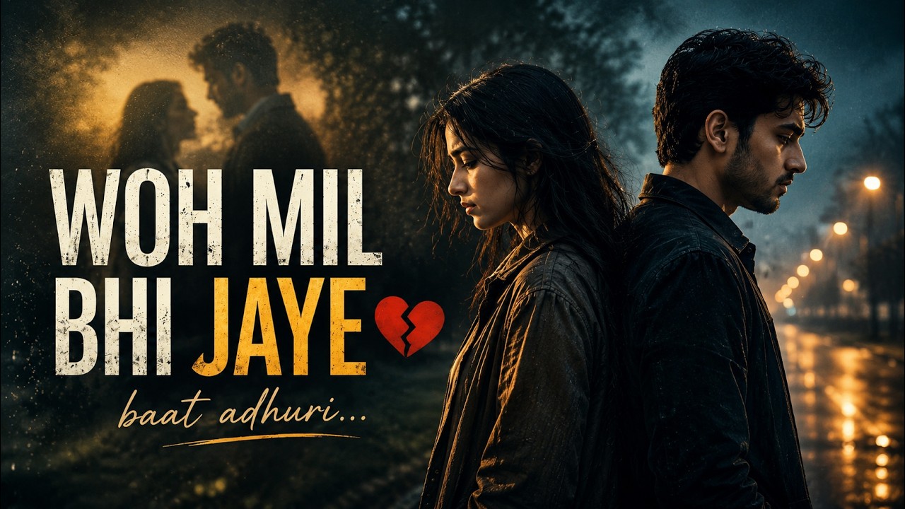Woh Mil Bhi Jaye | Official Music Video | Emotional Urdu/Hindi Song | Cinematic Love Ballad