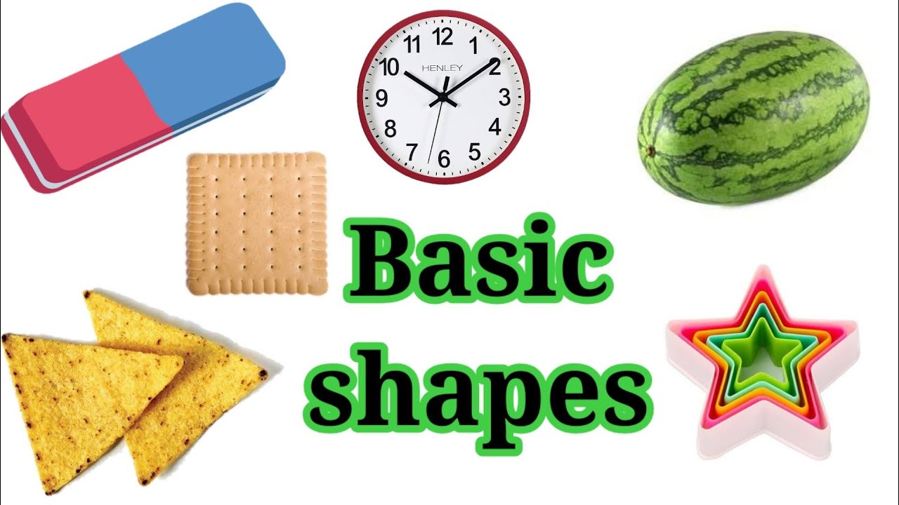 Learn Shapes | Learn shapes with real life examples | learn about shapes | shapes video for kids