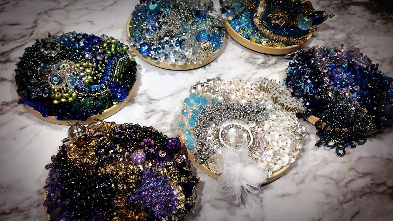Beautiful Examples of Intense Freeform Beaded Embroidery -- Beadwork -- Beading