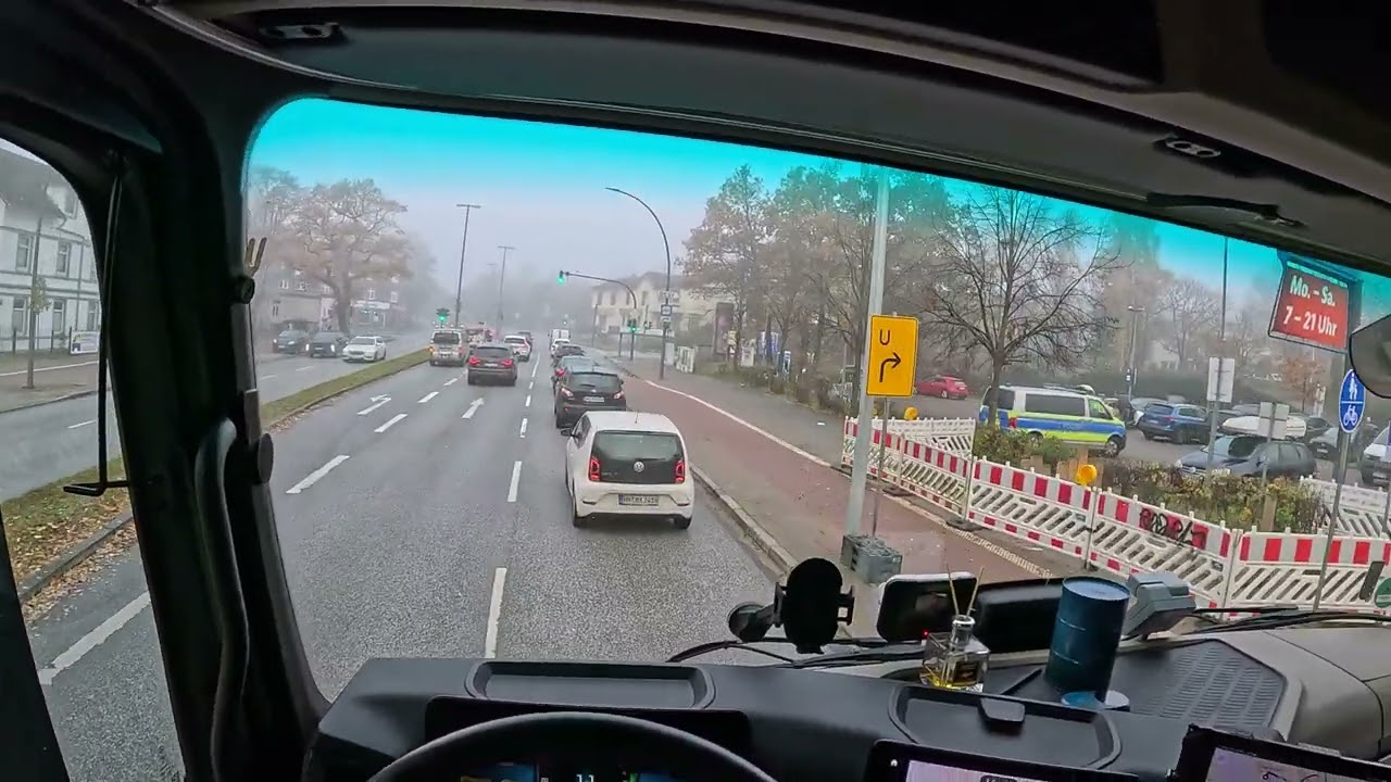 Гамбург в тумане
