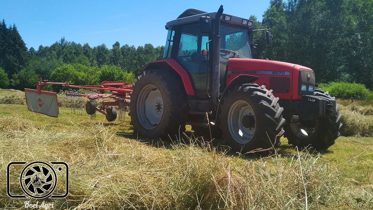 [GOPRO] FOIN 2018 | Andainnage | MF 6270 & Kuhn GA 4321 GM