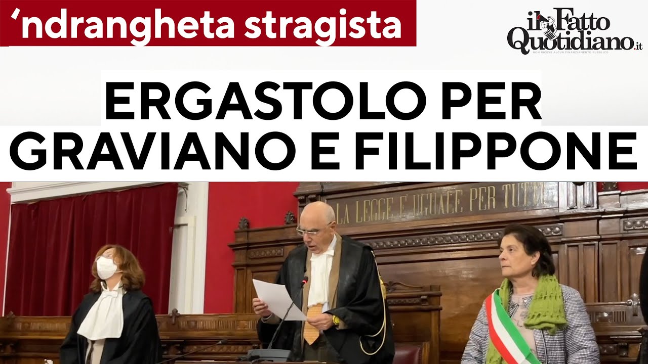 'Ndrangheta stragista, ergastolo per Graviano e Filippone confermato in appello