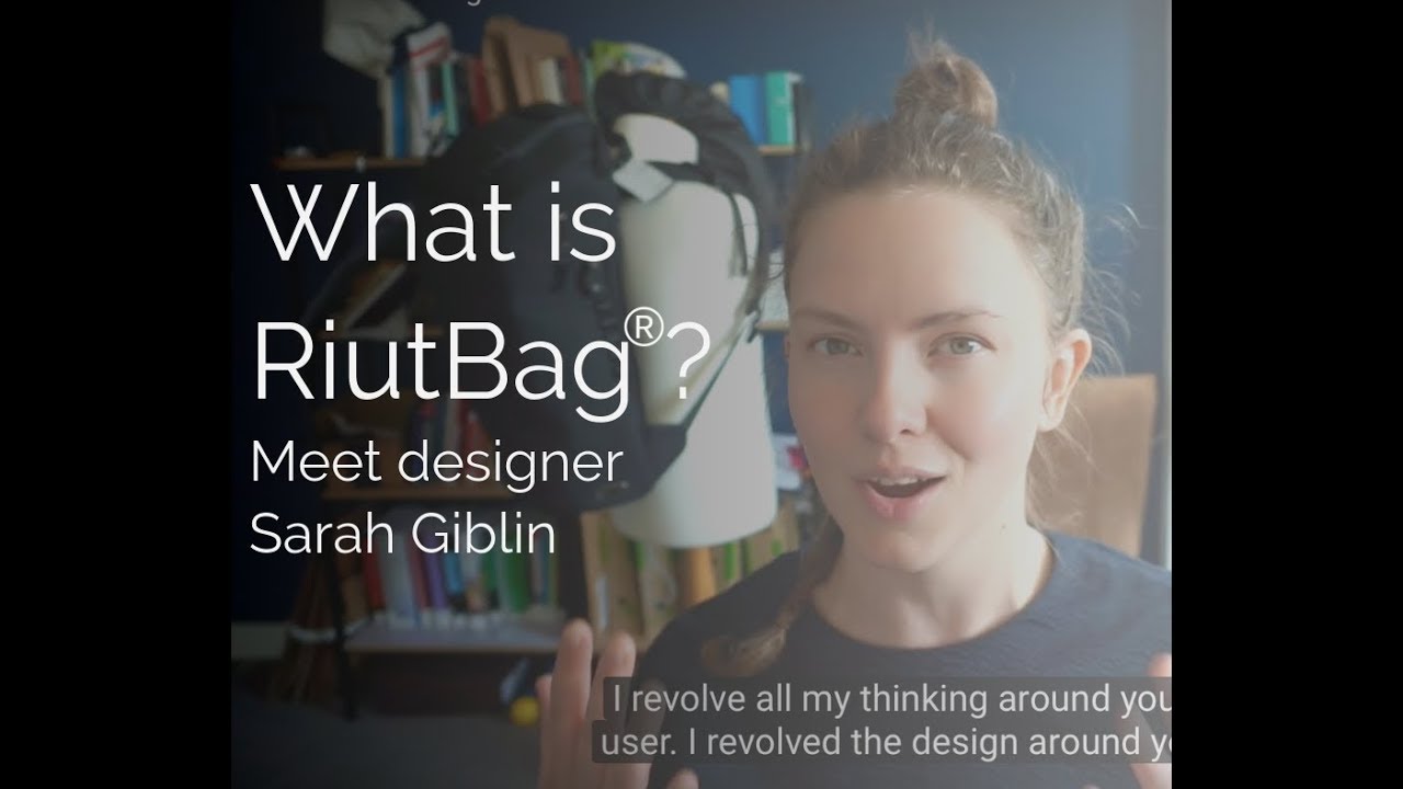 Meet RiutBag the secure backwards backpack on RiutBag.com