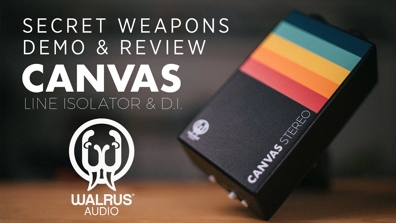 Walrus Audio Canvas & Understanding Impedance | Secret Weapons Demo & Review FEAT: Jace Fay