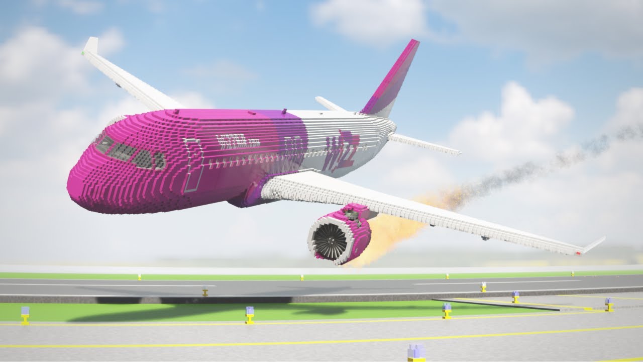Realistic Airplane Crashes And Shootdowns 💥#3 | Teardown