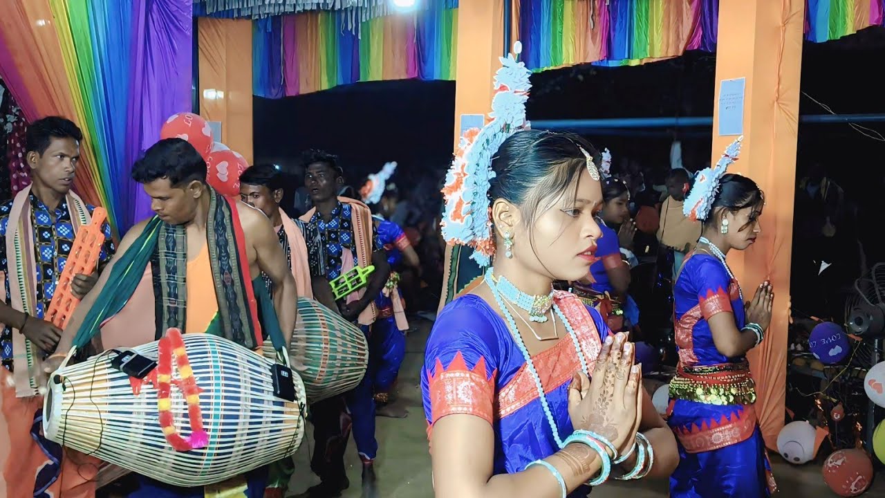 Salebhata kirtan mandali entry video viral kirtan mandali salebhata Nkstudio143 explanation girls' 