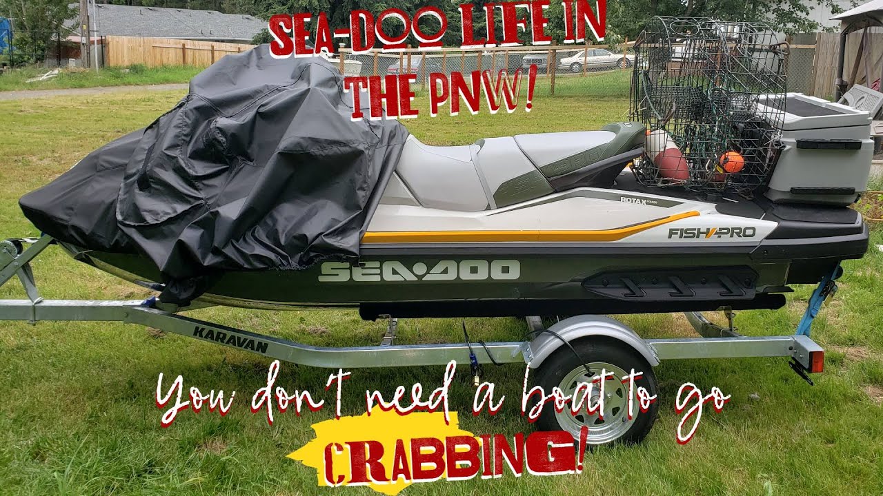 Sea-Doo Fish Pro - Jetski Fishing and Crabbing - Pacific Northwest (PNW)