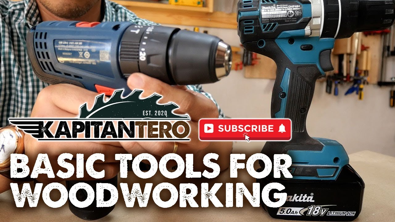 Woodworking tools to buy first for DIY