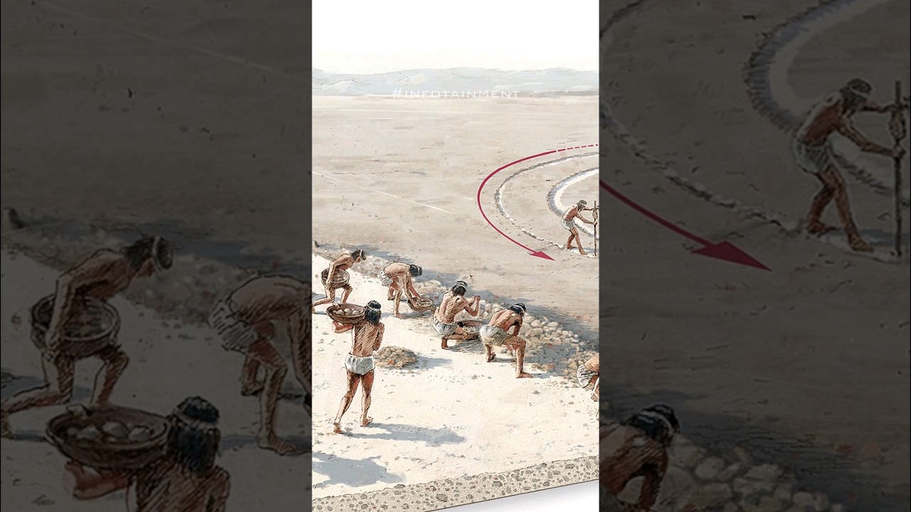 Strange Nazca Lines in Peru Desert