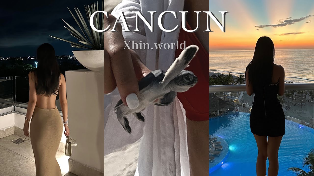 칸쿤 브이로그#2  | 하루 다섯 끼 먹는데 살 안찌는 여행 | 아기 거북이 방생 | 은밀한 새벽 | 지상낙원 바로 여기 | 카리브해 | 뉴욕오면 꼭 칸쿤가세요 | 멕시코 여행