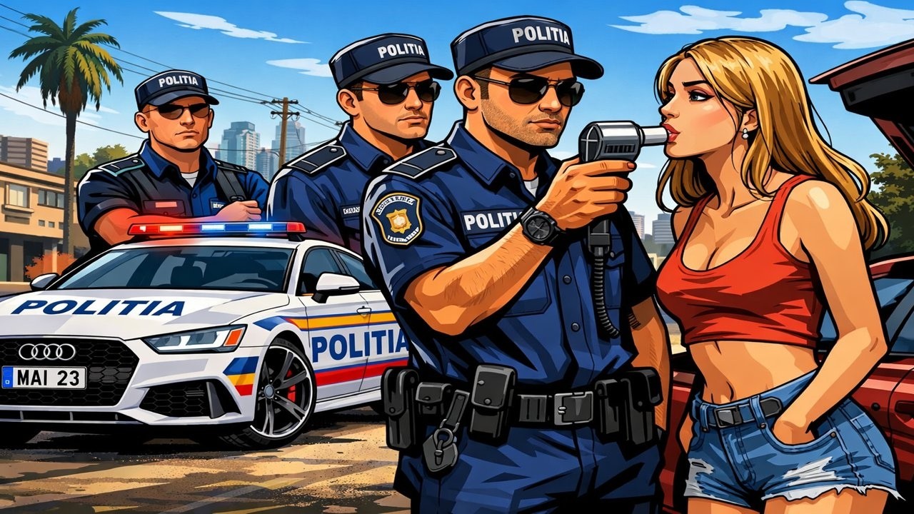 B-ZONE RAGE MP : SITUATIA IN TRAFIC CU ETILOTESTUL