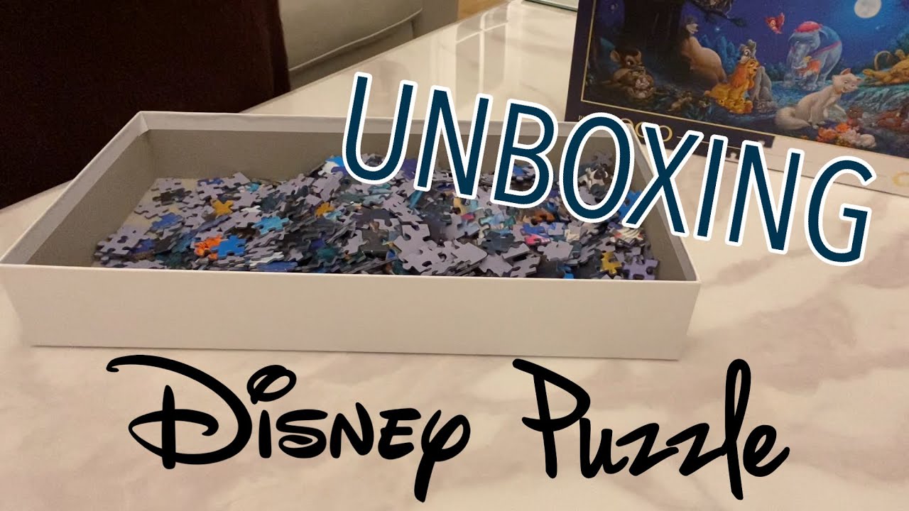 Clementoni Disney Panorama Puzzle - 1000 Piece UNBOXING!