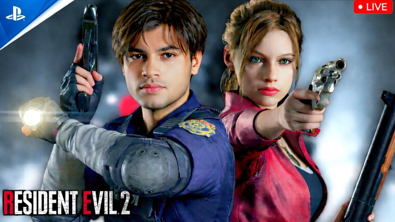 Resident Evil 2 Remake LIVE 🔴 Zombie Apocalypse in Raccoon City | Hindi Gameplay | PS5