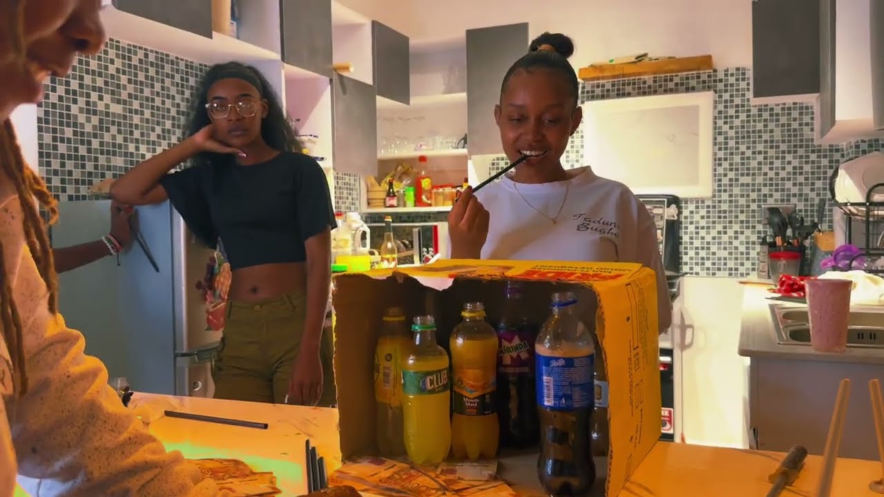 Taste the drink and guess the Flavour ❤️❤️💯She won all the drinks